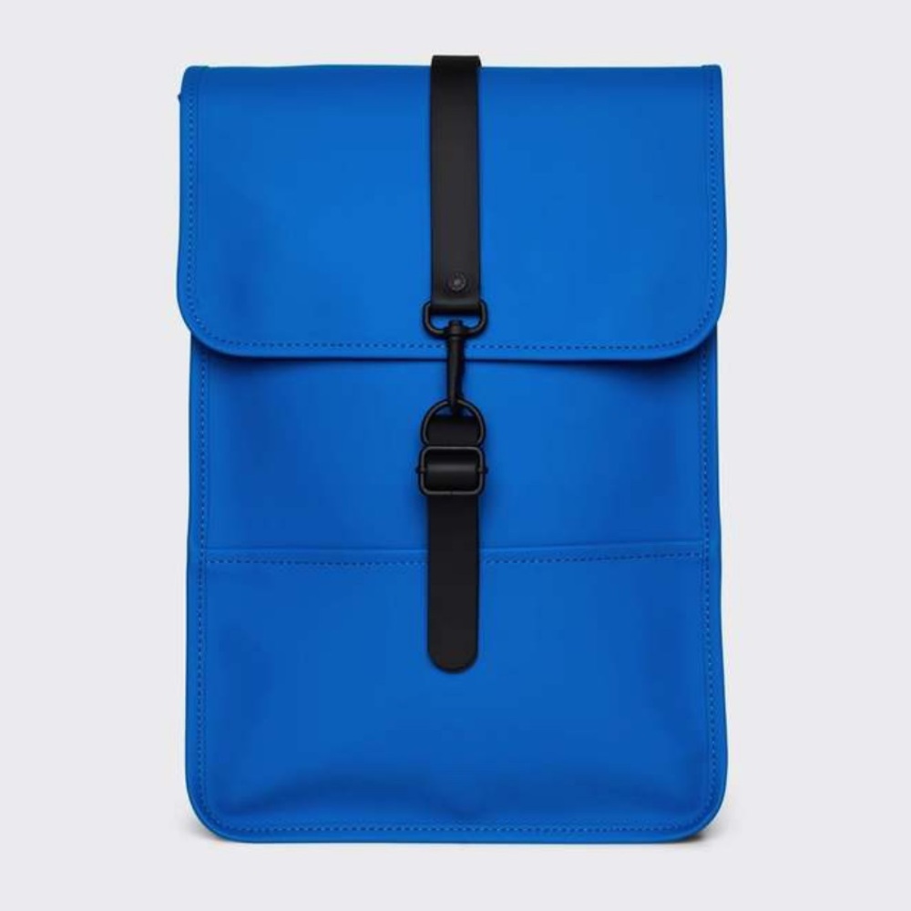 RAINS Waterproof Blue Backpack - Picture 6 of 7